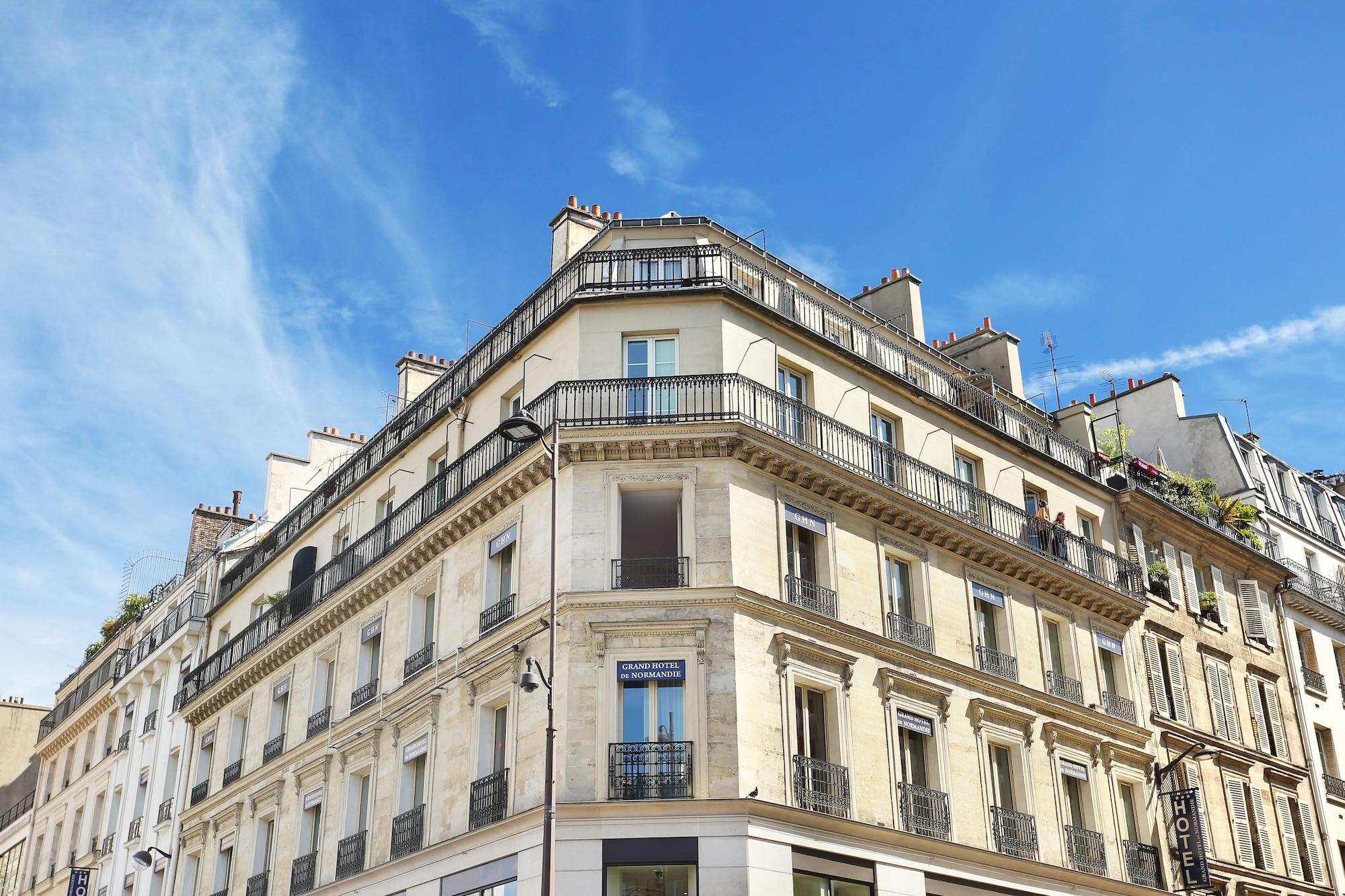 Le Grand Hotel De Normandie Paříž Exteriér fotografie
